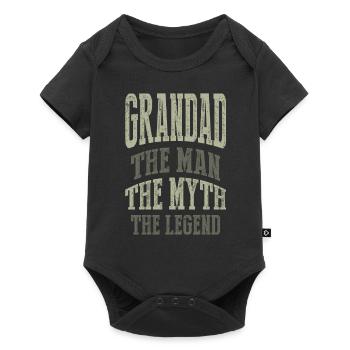 Grandad The Man T-shirts Gifts - Baby Premium short-sleeve bodysuit - black - Front