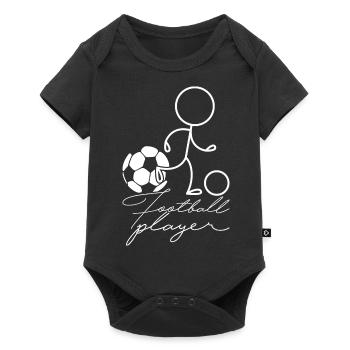 Footballeurs - Body à manches courtes Premium Bébé - noir - Devant