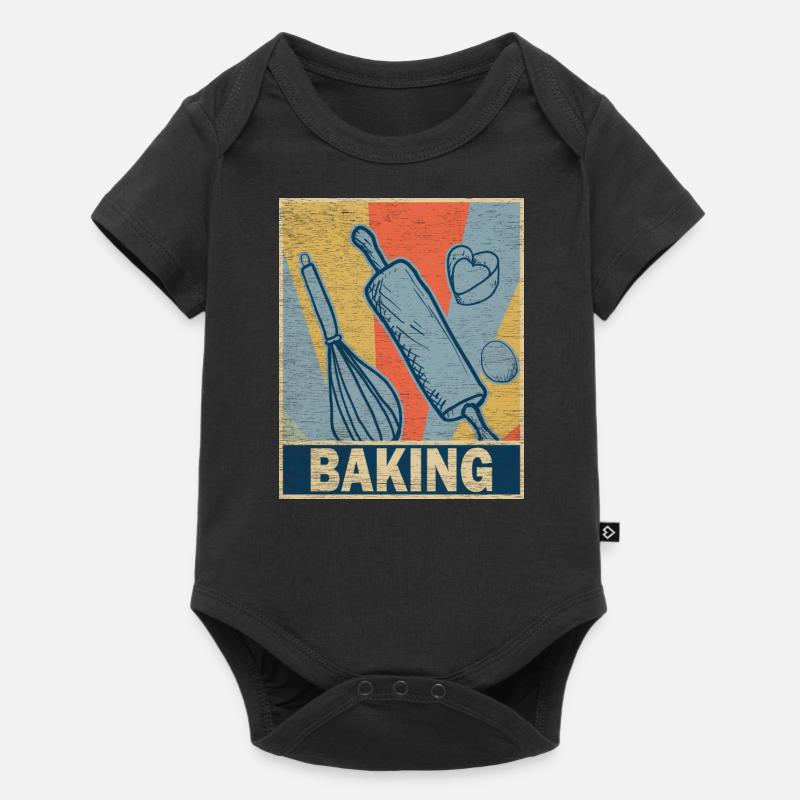Boulanger-pâtissier - Body à manches courtes Premium Bébé - noir