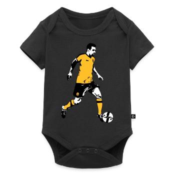 Soccer - Body à manches courtes Premium Bébé - noir - Devant
