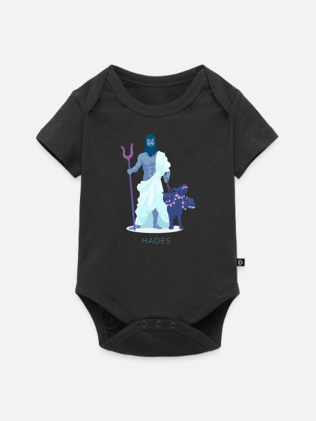 Hades - Greek mythology - Baby Premium short-sleeve bodysuit - black