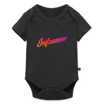 Influenceur Instagram Youtube Youtuber - Body à manches courtes Premium Bébé - noir - Devant
