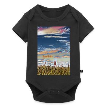 Kugelbake - Baby Premium short-sleeve bodysuit - black - Front