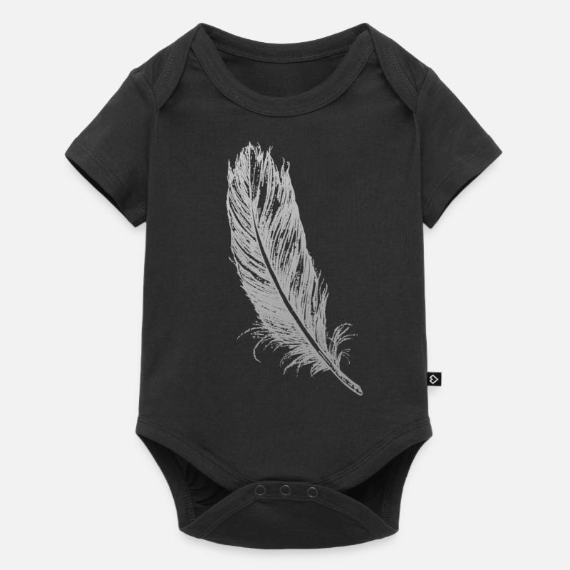 spring 2 - Baby Premium short-sleeve bodysuit - black