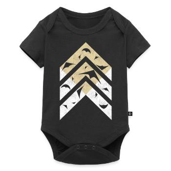 Kite - Baby Premium short-sleeve bodysuit - black - Front