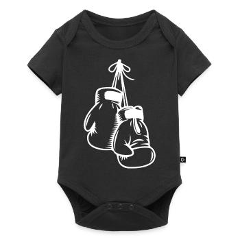Boxing Fighting Muay Thai - Baby Premium short-sleeve bodysuit - black - Front