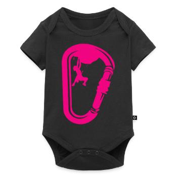 Escalade de bloc - Body à manches courtes Premium Bébé - noir - Devant