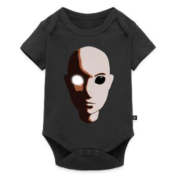 Dark and Light Character Transformation - Baby Premium short-sleeve bodysuit - black - Front