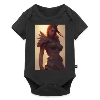 Valkyrie 4 - Body à manches courtes Premium Bébé - noir - Devant
