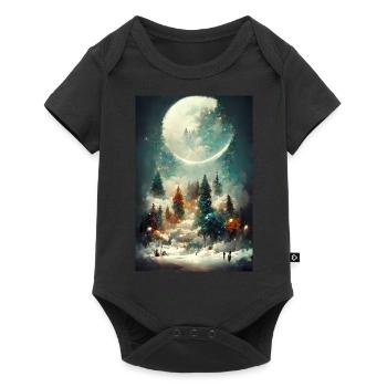 Noël 24 - Body à manches courtes Premium Bébé - noir - Devant