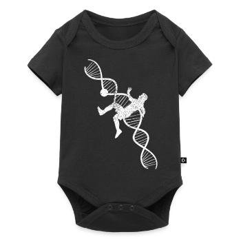 Joueur de football Équipe de football Conception de football - Body à manches courtes Premium Bébé - noir - Devant