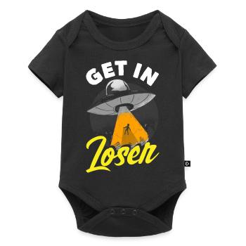 Get In Loser Science Fiction Alien - Baby Premium short-sleeve bodysuit - black - Front