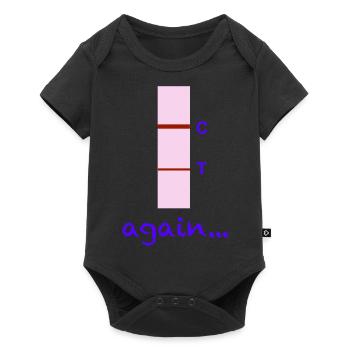 Corona à nouveau - Body à manches courtes Premium Bébé - noir - Devant