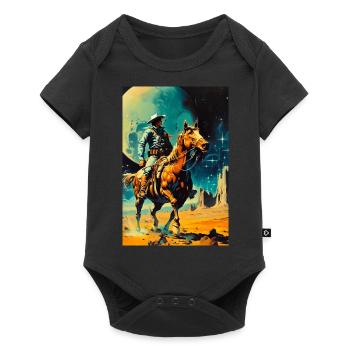 The Space Cowboy - Baby Premium short-sleeve bodysuit - black - Front