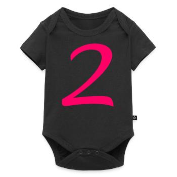 2 - Baby Premium short-sleeve bodysuit - black - Front