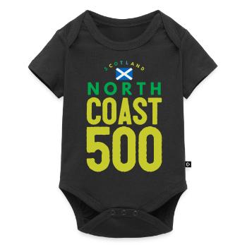 north coast 500 crew - Baby Premium short-sleeve bodysuit - black - Front