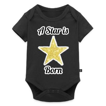 Rock Star - Baby Premium short-sleeve bodysuit - black - Front