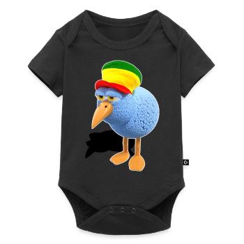 Reggae Bird Jesse - Baby Premium short-sleeve bodysuit - black - Front