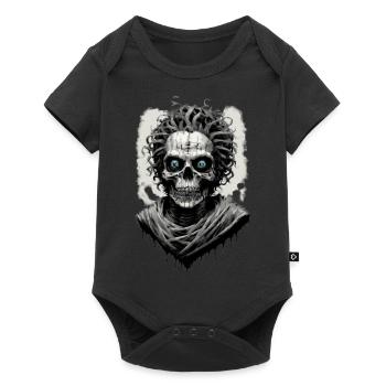 portrait d une momie 12 - Body à manches courtes Premium Bébé - noir - Devant