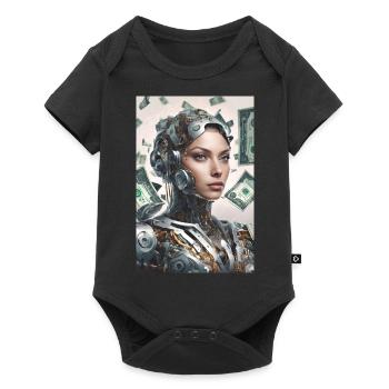 Intelligence artificielle la combinaison gagnante - Body à manches courtes Premium Bébé - noir - Devant