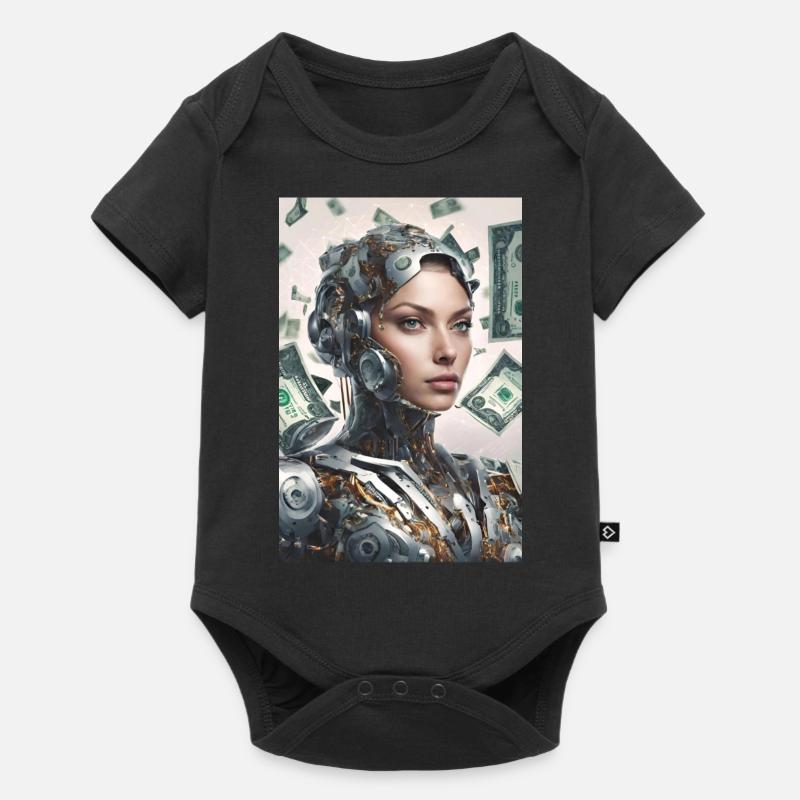 Intelligence artificielle la combinaison gagnante - Body à manches courtes Premium Bébé - noir