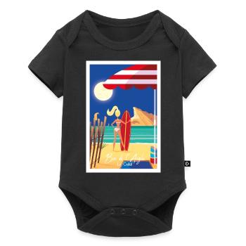 BEC DE L aigle LA CIOTAT - Body à manches courtes Premium Bébé - noir - Devant