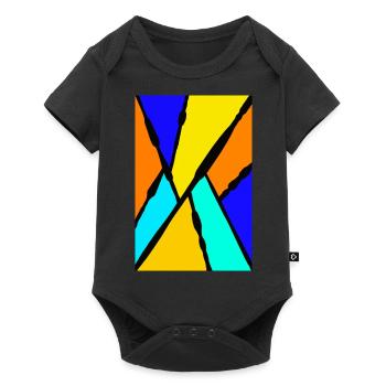 Abstract art - Baby Premium short-sleeve bodysuit - black - Front