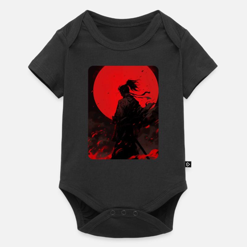 Blood Moon Samurai - Baby Premium short-sleeve bodysuit - black