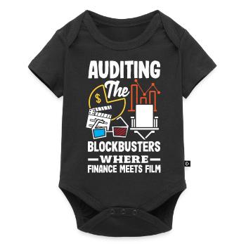 Auditer des blockbusters où la finance rencontre le cinéma - Body à manches courtes Premium Bébé - noir - Devant