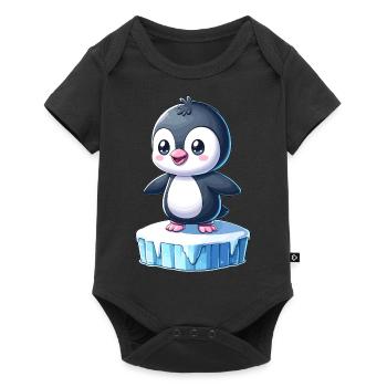 Pingouin - Body à manches courtes Premium Bébé - noir - Devant