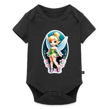 Petite Fée 5 - Body à manches courtes Premium Bébé - noir - Devant
