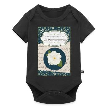 The Lady of the Camellias - Baby Premium short-sleeve bodysuit - black - Front
