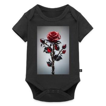 IMG 5175 - Baby Premium short-sleeve bodysuit - black - Front