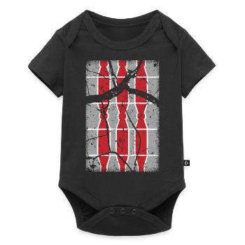 Umbria Coat of Arms - Vintage - Baby Premium short-sleeve bodysuit - black - Front
