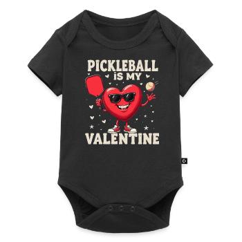 Pickleball Is My Valentine Gift - Baby Premium short-sleeve bodysuit - black - Front