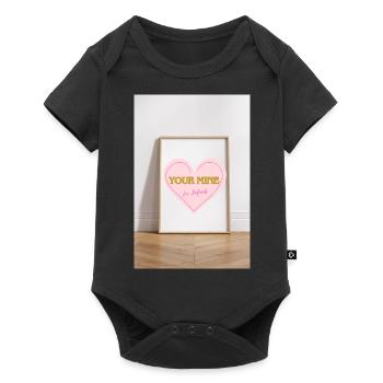 Votre mine - Body à manches courtes Premium Bébé - noir - Devant