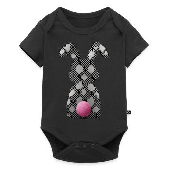 Easter Bunny - Baby Premium Kurzarmbody - Schwarz - Vorne
