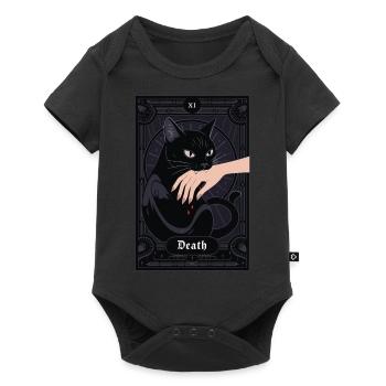 Tarotkarte - Baby Premium Kurzarmbody - Schwarz - Vorne