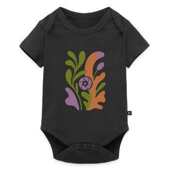 Creative Lens – Nature Through the Eye - Baby Premium short-sleeve bodysuit - black - Front