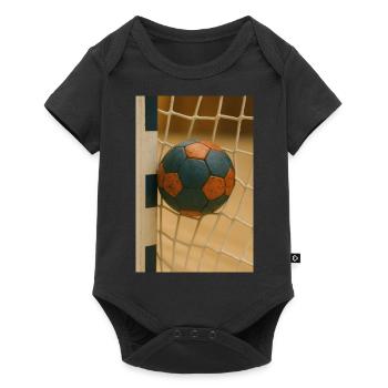 Sport - Handball - Body à manches courtes Premium Bébé - noir - Devant