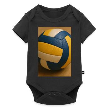 Sport - Volley-ball - Body à manches courtes Premium Bébé - noir - Devant