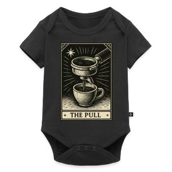 Tarot for Coffee Lovers – The Pull - Baby Premium short-sleeve bodysuit - black - Front