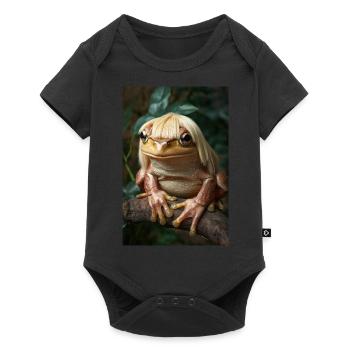 Fabulous Frog Princess - Baby Premium short-sleeve bodysuit - black - Front