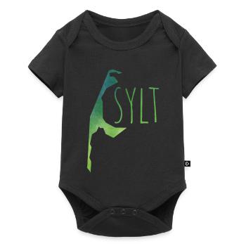 sylt - Baby Premium short-sleeve bodysuit - black - Front