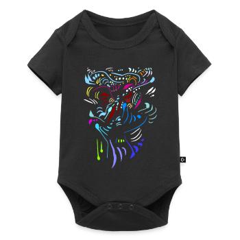 TRIBAL 30 05 - Baby Premium short-sleeve bodysuit - black - Front