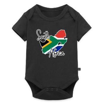 Afrique du Sud - Body à manches courtes Premium Bébé - noir - Devant