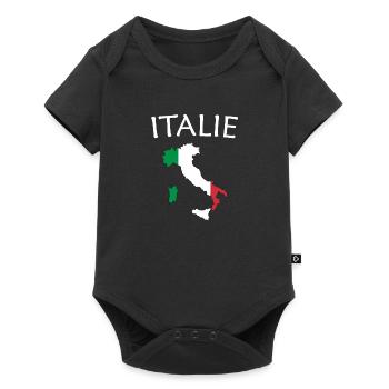 Italie de le collection "pays" - Body à manches courtes Premium Bébé - noir - Devant