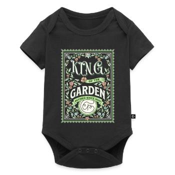 Retraités 2022 Jardinier de jardin - Body à manches courtes Premium Bébé - noir - Devant