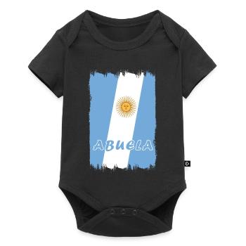 Design grand-mère Argentine - Body à manches courtes Premium Bébé - noir - Devant