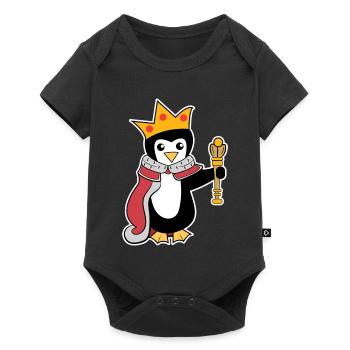 Cool Seabird Penguin Bird Sea Animal - Body à manches courtes Premium Bébé - noir - Devant